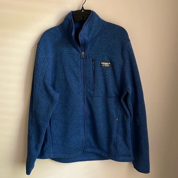 Men’s L.L. Bean Sweater Fleece full-zip jacket - Picture 1 of 5